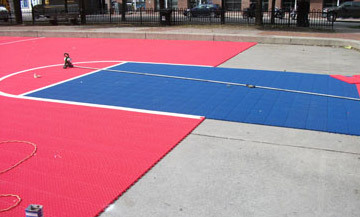 CUSHIONED BASKETBALL COURTS CUSHIONED BASKETBALL COURTS